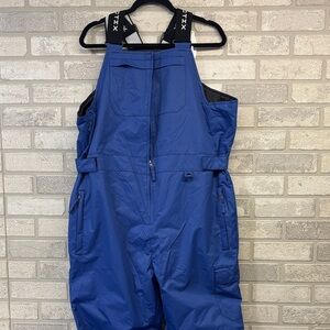 Arctix Royal Blue Men’s Insulated Snow Bib Overalls Size XL 40-42W 32L